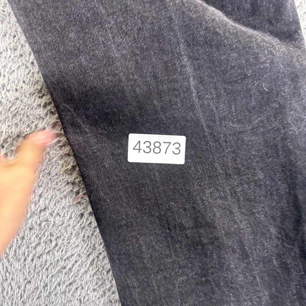 Mutual Weave Jeans Mens 34x30 Black Cotton Denim Tapered Workwear Faded Travel - Picture 9 of 9